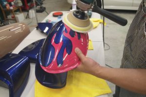 バイク外装パーツ塗装