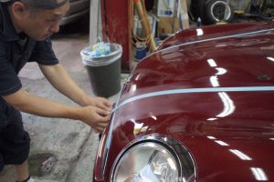 MINI CLUBMAN 　ステッカー施工