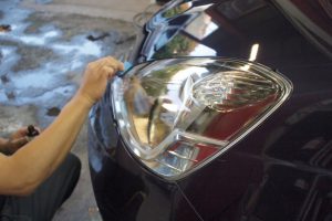 HONDA FIT SHUTTLE　ヘッドライトコーティング