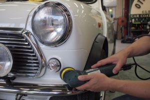 ROVER MINI　ボディーコーティングメンテナンス