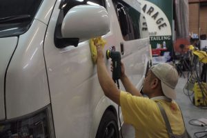 TOYOTA HIACE　ボディーコーティングメンテナンス