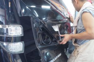 TOYOTA VELLFIRE　パーツ交換