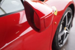FERRARI 458 ドアミラー交換