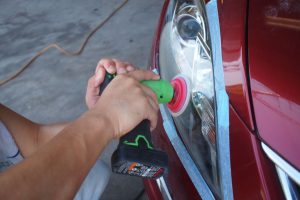 MAZDA ATENZA　ヘッドライトコーティング