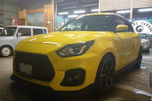 SUZUKI SWIFT SPORT　パーツ塗装