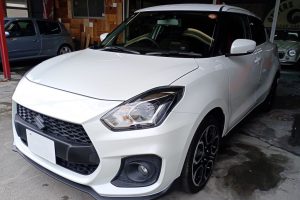 SUZUKI SWIFT SPORT　部分コーティング施工