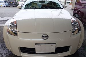 NISSAN FAIRLADY Z　ヘッドライトプロテクションフィルム施工