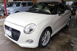 DAIHATSU COPEN　ボディー磨き施工