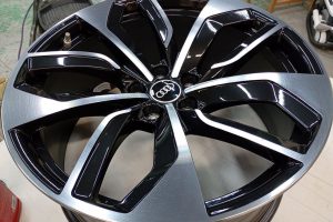 ホイールコーティング施工