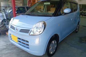 NISSAN MOCO　ボディー磨き施工