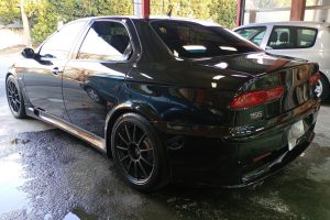 ALFAROMEO 156 GTA　ボディーコーティングメンテナンス