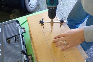 SUZUKI EVERY　パーツ取り付け