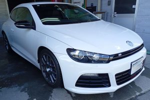 VOLKSWAGEN SCIROCCO　ルーフライニング張り替え