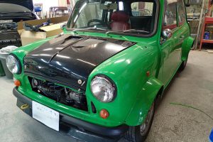 ROVER MINI　パーツ外し作業