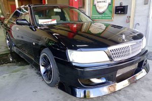 NISSAN LAUREL　ボディー磨き施工