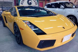 LAMBORGHINI GALLARDO　ボディー磨き施工