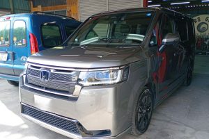 HONDA STEPWGN SPADA　ボディーコーティングメンテナンス施工