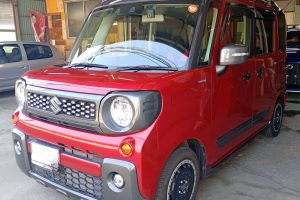 SUZUKI SPACIA GEAR　ボディーコーティングメンテナンス施工