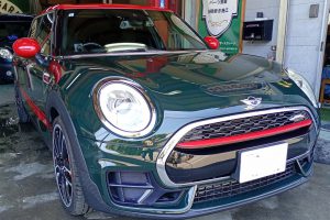 MINI CLUBMAN　ステッカー剥がし施工