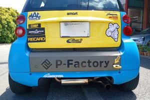 MERCEDES BENZ SMART　塗装と加工