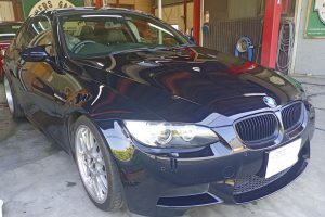 BMW M3　部分磨き施工