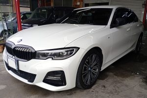 BMW 320d　洗車