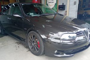 ALFAROMEO 156　ボディー磨き施工