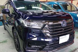 HONDA ODYSSEY　ボディー磨き施工