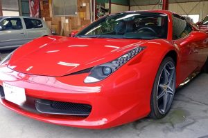FERRALI 458 SPIDER　補修