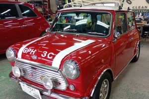 ROVER MINI　ボディーコーティング施工
