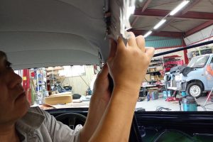ROVER MINI　パーツ取り付け・1